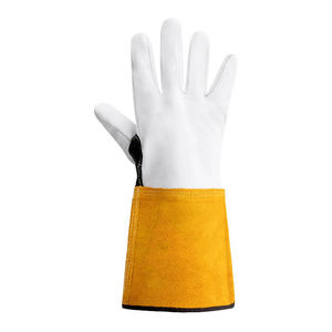 Cuir grain supérieur avec pouce de paume renforcé et index Gants de travail de soudage TIG/MIG Gants de travail pour soudeurs - Product Image 3