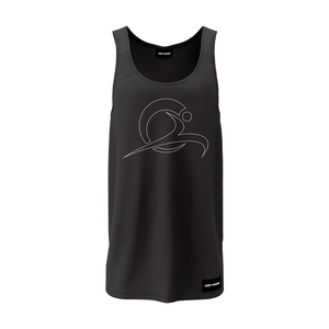 Mens Eco-Friendly Anti-UV Performance Tank <b>Top</b> Premium Fit Sleeveless Shirt with Breathable <b>Mesh</b> Panels 100% Polyester - Product Image 3