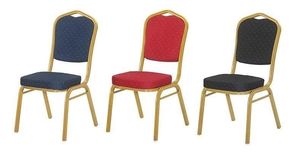 Hotel comedor banquete silla aluminio comedor muebles al por mayor Metal 10 años de garantía moderno banquete sillas para - Product Image 5