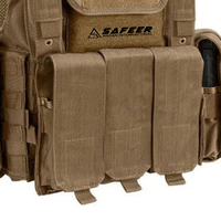 Gilet tactique pour hommes Gilet de chasse en plein air Gilet de protection pour paintball d'assaut de combat