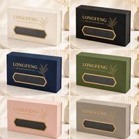 Boîte d'emballage magnétique personnalisée avec fenêtre, prix direct usine, boîte de luxe pour cadeau, pour vernis à ongles et cosmétiques