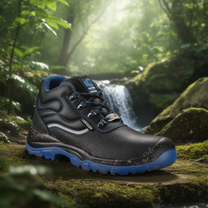 Botas de Seguridad ANKLAM S3 FO SR ESD EN20345 Negras/Azules Talla 43 Ancho 10.5 cm - Product Image 3