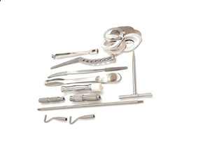 Juego de Instrumentos Ortopédicos Austin Moore Thompson de Acero Inoxidable, Manual, Reutilizable, de Alta Calidad, SOLINGMED SURGICAL SS-9601 - Product Image 6