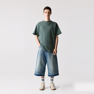 เสื้อยืดผู้ชายพิมพ์ลายเสื้อใส่ได้ทั้งผู้หญิงและผู้ชายเสื้อพิมพ์ลายแนวสตรีทสำหรับใส่ไปยิมฤดูร้อนฟรีไซส์ - Product Image 4