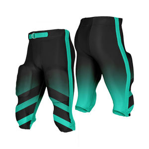 กางเกงฟุตบอลสำหรับทุกเพศกางเกงขาสั้นคาดเอวอเมริกันบุนวมแบบผสมผสาน - Product Image 1