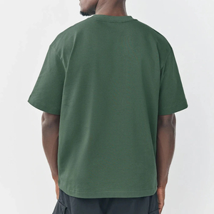 T-shirt homme de haute qualité, coupe courte et ample, style décontracté, t-shirt oversize, t-shirt personnalisé pour homme, coupe ajustée - Product Image 2