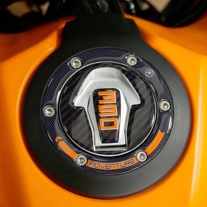 สำหรับ KTM 390 Adventure ชุดป้องกันฝาครอบมอเตอร์ไซค์แบบเรซิ่นเจล 3 มิติ พร้อมสติ๊กเกอร์ติดตัวถัง มองเห็นได้ชัดเจน ไฟท้ายเพื่อความปลอดภัย - Product Image 1