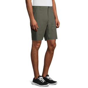 Pantalones cortos personalizables de gran tamaño 100% algodón para hombre, último diseño, logotipo bordado, suéter informal sólido, pantalones cortos teñidos lisos - Product Image 6