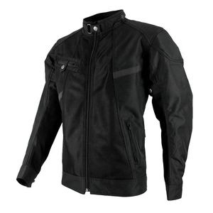 Nueva chaqueta de motocicleta de tela de malla perforada curtida para hombre totalmente personalizada gran bolsillo impermeable seguro - Product Image 4