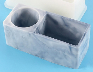 ที่ใส่ปากกาเรซินสำหรับจัดระเบียบโต๊ะสำหรับตกแต่งบ้านอุปกรณ์บนโต๊ะอาหารที่เก็บปากกาในสำนักงานที่บ้านหรูหรา - Product Image 5