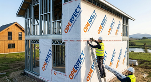 <span class=keywords><strong>Membrane</strong></span> HDPE Flash-Spun OPERFECT PVEK-B1060 Sd 0,02m respirante et ignifuge pour ossature bois et maison modulaire - Product Image 5