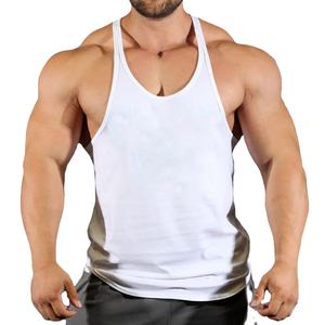 Débardeur de musculation stringer, débardeur de Gym, chemise sans manches pour hommes, gilet de Fitness, Singlet, vêtements de sport, d'entraînement, débardeur - Product Image 1