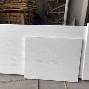 Tuile de marbre poli moderne blanc laiteux du Vietnam avec la conception graphique pour la bonne qualité d'utilisation d'appartement - Product Image 1