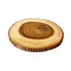 Frutero de corteza de madera redondo de 4 pulgadas, efecto de madera, corteza, producto de gran venta, cuenco decorativo de madera de mango con corteza de árbol hecho en La India - Product Image 3