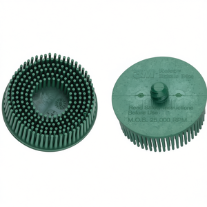 Hazet 2-Piece Replacement Grinding Wheels Disk Shaped Deburring <b>Grinder</b> Set - Product Image 2