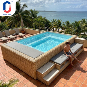 Comfortable Above Ground Sofa <b>Pool</b> with Complete Equipment <b>for</b> Small Terrace Outdoor SPA <b>Pool</b> - Product Image 1