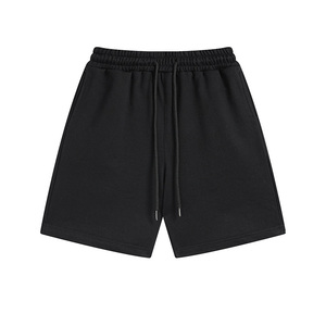 2025 vente en gros short en polyester pour hommes avec poches zippées impression bouffante logo personnalisé hommes short de sport en maille - Product Image 5