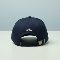Casquette ajustée de style vintage haut de gamme |   Patch brodé tête de lion |   Logo personnalisé |   Argyle |   Gris marine pour les modes de vie actifs