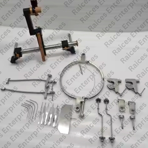 Meilleures ventes Mayfield Ensemble de fixation crânienne réglable 3 points Manuel Acier inoxydable Rétracteur cérébral pour Neurochirurgie - Product Image 5