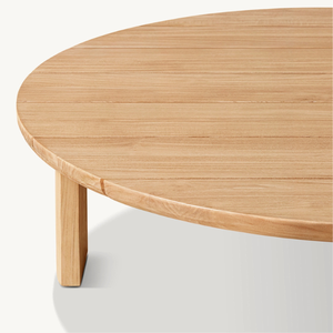 Table basse ronde en vente chaude avec un style moderne pour une utilisation en extérieur, résistante aux termites et aux intempéries - Product Image 5