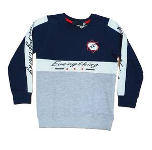 Nueva moda poliéster/algodón tejido cuello redondo sudaderas para bebés niños venta al por mayor Stock Casual niños pulóver ropa espacio - Product Image 6