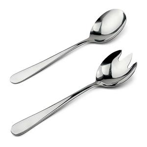 เซิร์ฟเวอร์สลัดเคลือบหินอ่อน,อุปกรณ์บนโต๊ะอาหารใหม่ล่าสุดเซิร์ฟเวอร์สลัดโลหะโปแลนด์พร้อมกระจกที่จับเคลือบ - Product Image 3