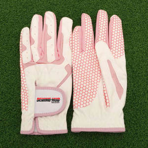 Gant de golf antidérapant Cabretta cuir peau de mouton pièce blanche Impression de logo personnalisé Poids de la main Taille Couleur Place gauche peau de mouton - Product Image 3