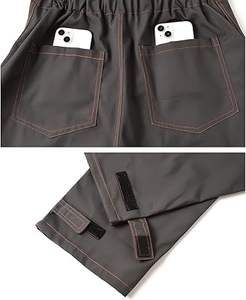 Combinaisons sans manches pour hommes, vêtements de travail multifonctionnels pour mécaniciens, combinaisons de travail élégantes, salopettes cargo - Product Image 6