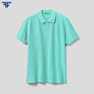 ชุดเสื้อกอล์ฟผ้าฝ้ายสำหรับ100% เสื้อแขนสั้นคุณภาพสูงระบายอากาศได้ดีจากโรงงานราคาถูกออกแบบโลโก้ได้ตามต้องการ - Product Image 5