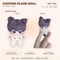 Porte-clés en peluche personnalisé CE CPC, poupée personnagre de jeu ou d'anime, mini-jouet 5 cm, fabrication OEM ODM, vente en gros, créez votre propre modèle