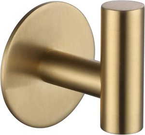 Modern Brass Tone Metal Wire Commercial Wall Mounted or Tabletop Paper Folded <b>Towel</b> Holder Dispenser Rack Napkin Holder - Product Image 3