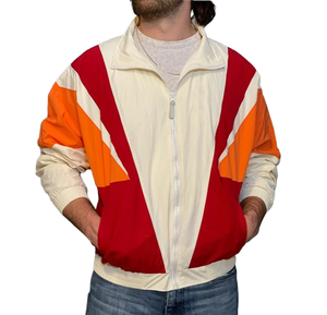 เสื้อแจ็คเก็ตกันลมแบบกันน้ำ ดีไซน์ใหม่ สีสันตัดกัน ระบายอากาศได้ดี คุณภาพสูง สำหรับผู้ชาย เสื้อผ้ากีฬา เสื้อแจ็คเก็ตวิ่งสำหรับผู้ชาย - Product Image 3