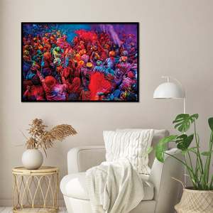 Colorful Festival <b>Poster</b> for Wall Decor Made From Durable Paper - Product Image 2