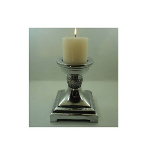 Soporte de vela de aluminio de estilo moderno hecho a mano decoración del hogar de buena calidad Ins para Pascua empaquetado en caja - Product Image 3