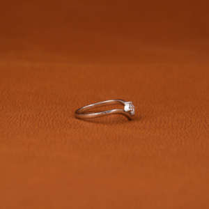 Round Cut Custom 18KT Solid Gold Engagement <b>Ring</b> Lab Grown Diamond Gold Plated and Certified <b>Ring</b> With New Classic Trendy Style - Product Image 5