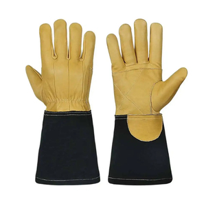 Guantes de Soldadura de Alta Calidad, Guantes de Seguridad Resistentes al Calor para Fabricación de Metales, Construcción, Taller y Uso Industrial - Product Image 1