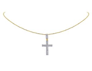 Classic Luxury Moissanite Diamond Jewelry In S925 <b>Sterling</b> <b>Silver</b> <b>Cross</b> <b>Pendants</b> For Men Women - Product Image 3