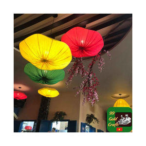 Linternas de seda Premium hechas a mano de Vietnam, linternas de bambú, linternas de seda decorativas, exportación directa de fábrica al por mayor - Product Image 2