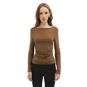 Chemise à manches longues et col bateau - Product Image 3