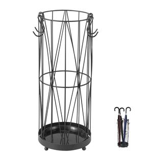 Tendance or enduit Nature inspiré métal parapluie support élégant moderne organisateur décoratif entrée stockage Durable décor à la maison - Product Image 5