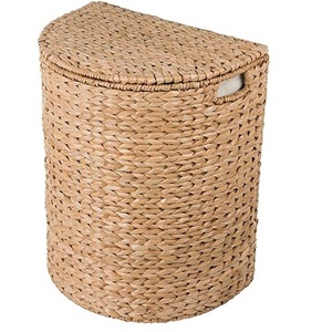 Handmade Decorative Clothes Container Laundry Basket Hot Selling New Design Rattan <b>Storage</b> <b>Hamper</b> Laundry Basket - Product Image 3