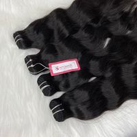 MEILLEURE QUALITÉ Expédition Rapide Cheveux Vietnamiens Bruts Vierge Alignés Cuticules Cheveux Humains Vierge Ondulés Naturels Type Vison en Paquets