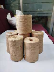 Hilo de Yute natural de primera calidad, fibra ecológica y versátil para tejer ganchillo y manualidades, exportación desde Bangladesh - Product Image 6