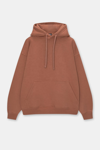 Sweat à capuche surdimensionné en éponge française en coton de haute qualité Sweat à capuche uni vierge personnalisé pour hommes - Product Image 6