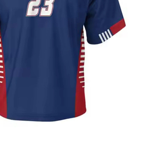 Camiseta de Lacrosse de Manga Corta, 100% Poliéster, Personalizable con Etiqueta Privada, Servicio OEM, Antibacteriana, de Secado Rápido, Gran Venta - Product Image 5