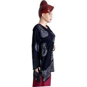 Gasa de alta calidad, tela 100% de algodón, precio al por mayor, ropa Lisa personalizada, estilo de artículo antitécnico - Product Image 4