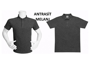 เสื้อโปโลแขนสั้นสีเทาสำหรับผู้ชาย ผ้าฝ้ายอ๊อกซ์ฟอร์ด สไตล์ลำลอง ทรงปกติ สีพื้น ระบายอากาศได้ดี ดีไซน์แบบทอ - Product Image 2