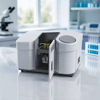 Spectrophotomètre d'absorption atomique AAS avec logiciel Windows QA/QC, calcul SD RSD, vérification de la courbe de calibration pour les tests en laboratoire