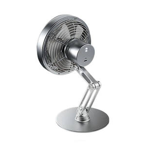 Ventilateur de bureau créatif en métal B89B - Alimentation électrique avec commande mécanique pour une utilisation en extérieur et en intérieur - Product Image 1