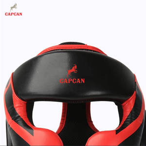 Protector de Cabeza de Boxeo de Cuero Confiable con Construcción Ligera, Acolchado Cómodo de Larga Duración y Cobertura Estable - Product Image 4